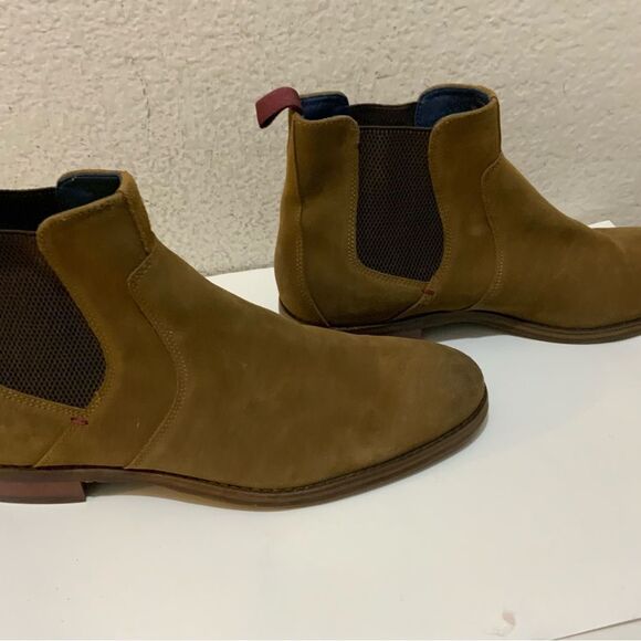 JOHNSON & MURPHY Mens Brown Goring Comfort Danby Round Toe Boots Shoes 11M - Picture 5 of 11